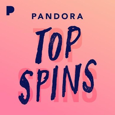 Pandora Top Spins Chart